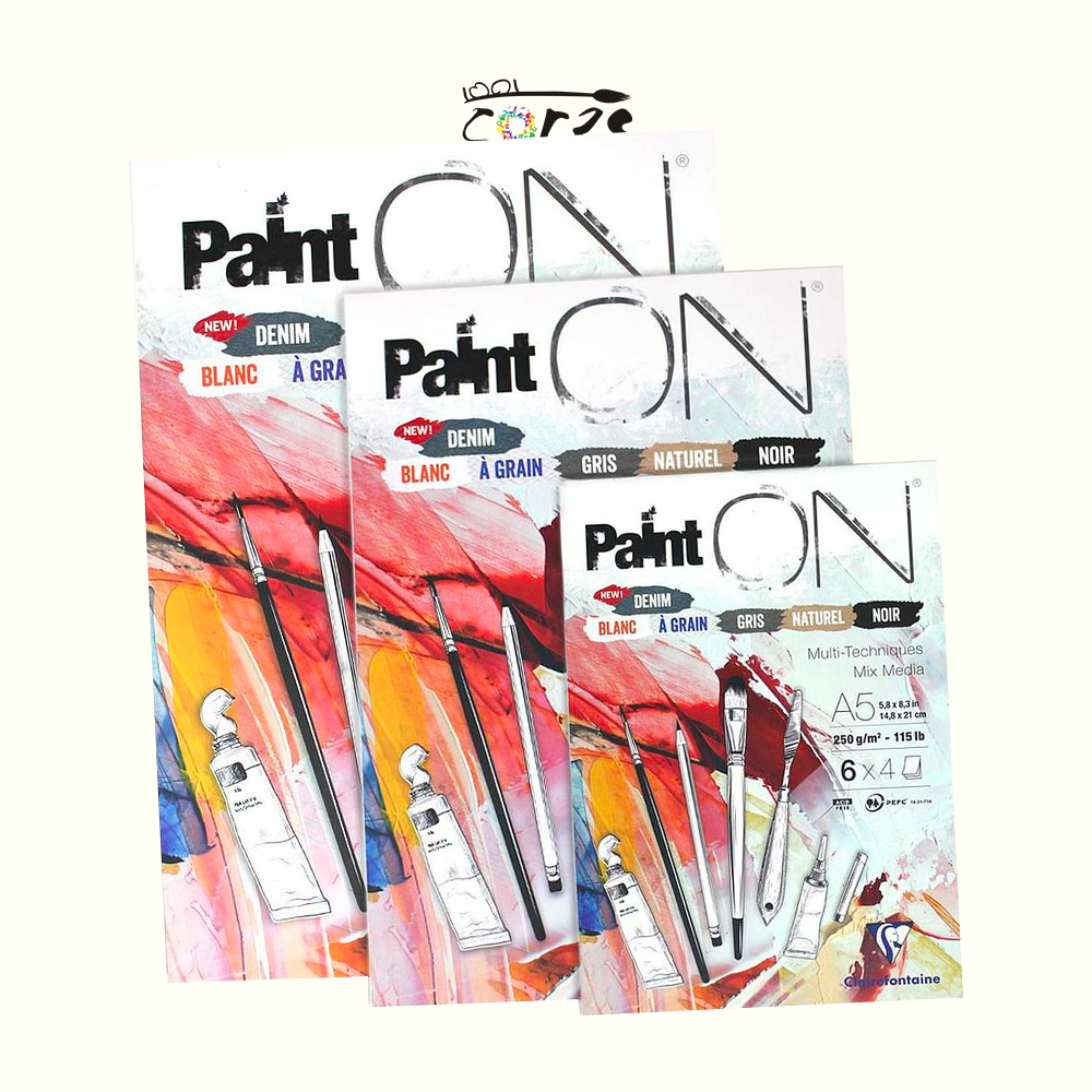  Bloco de papel multitécnicas PaintOn | Clairefontaine 