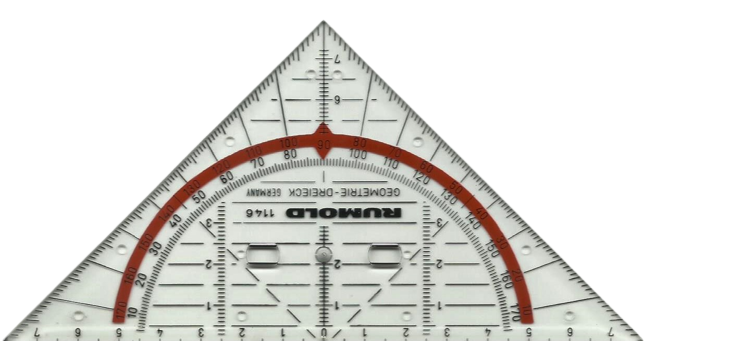 Esquadro Geométrico  1146 com Pega 