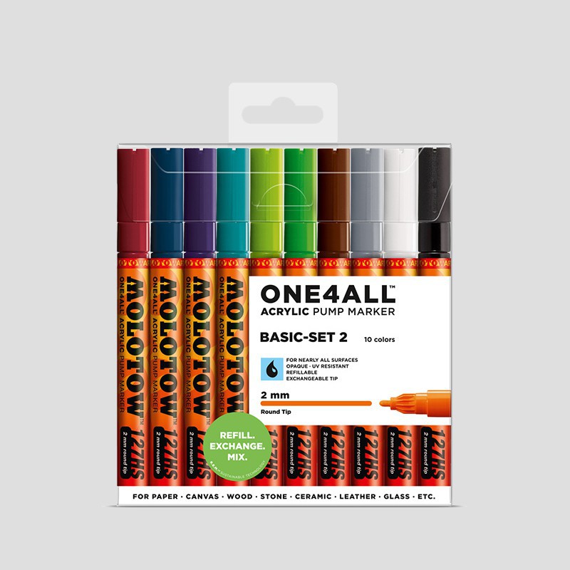 MOLOTOW™ ONE4ALL 127HS Basic-Set 2