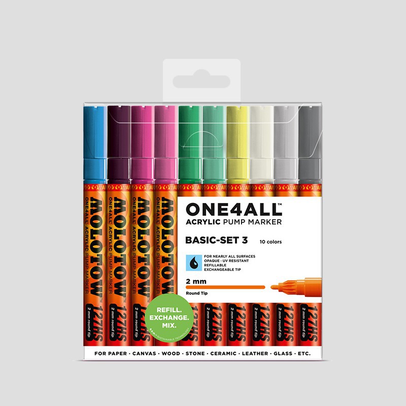 MOLOTOW™ ONE4ALL 127HS Basic-Set 3