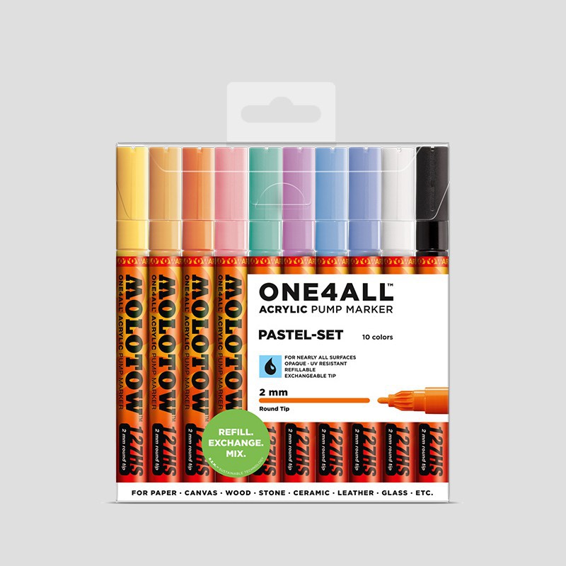 MOLOTOW™ ONE4ALL 127HS Pastel-Set