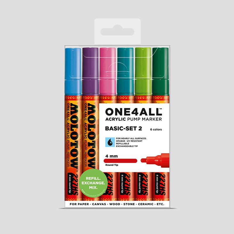 MOLOTOW™ ONE4ALL 227HS Basic-Set 2