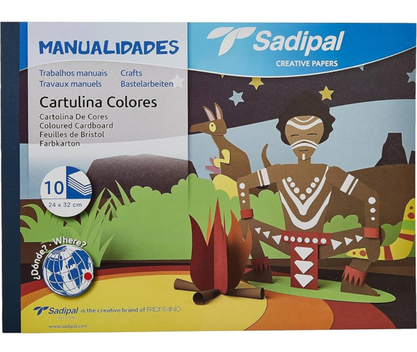 Bloco de Cartolinas para Manualidades