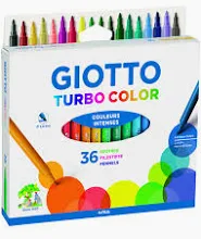 Marcador Turbo Color| Giotto 36 Cores